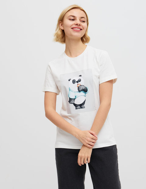 Жіноча футболка "Панда Мо", 1-а серія