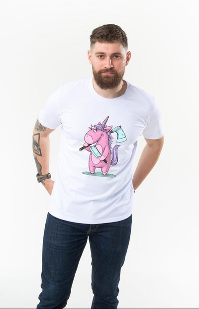 Чоловіча футболка "Єдиноріг Хеппі"