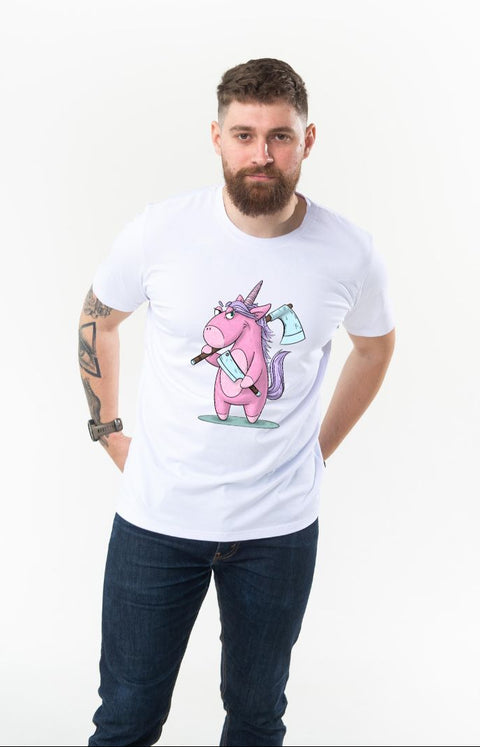 Чоловіча футболка "Єдиноріг Хеппі"