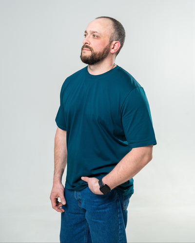 Чоловіча базова футболка "Морська хвиля"