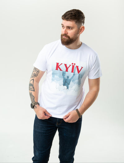 Чоловіча футболка "Kyiv. City with balls"