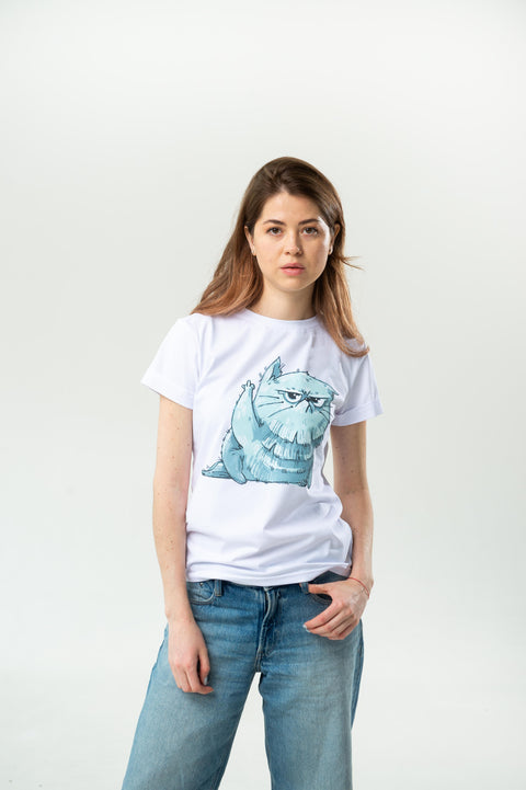 Жіноча футболка "Кіт Едді", 1-а серія