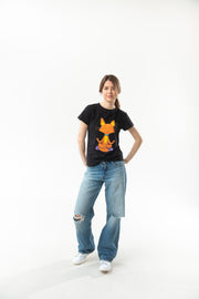 Жіноча футболка "Лисичка Йоггі"