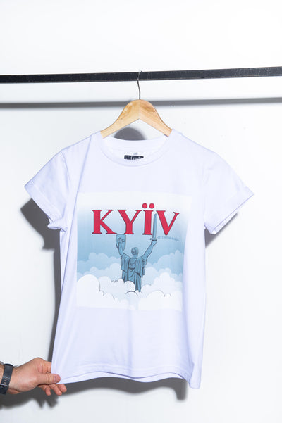 Жіноча футболка "Kyiv. City with balls"