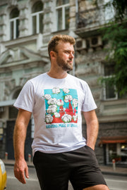 Чоловіча футболка "Бавовна в москві. Made in Ukraine"